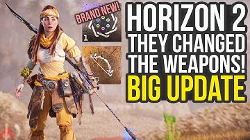Horizon Forbidden West Update 1.11 Fixes Legendary Weapons & Way More (Horizon Forbidden West 1.11)