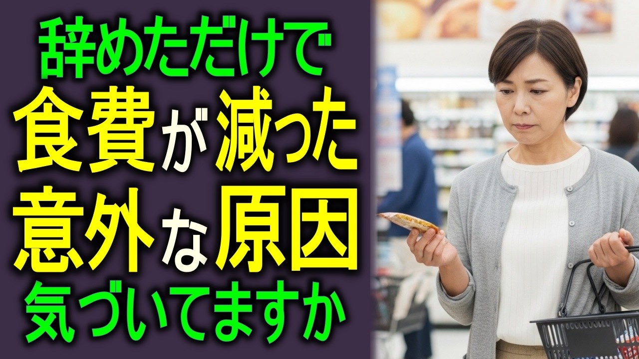 節約してるのに貯まらない人へ。食費が減らない本当の理由