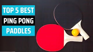 Best Ping Pong Paddle 2024 - [don’t buy one before watching this]