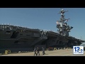 The USS Harry S. Truman Carrier Strike Group Deploys from Naval Station Norfolk