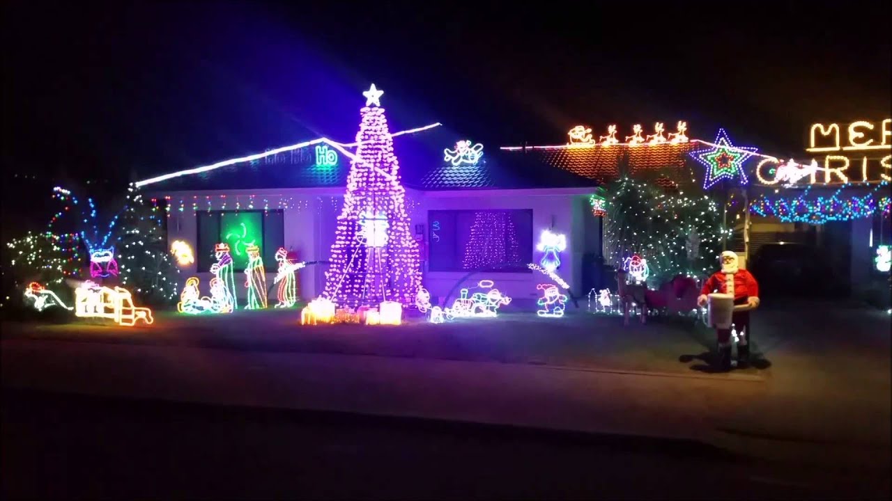 Christmas Lights Display Port Pirie South Australia YouTube