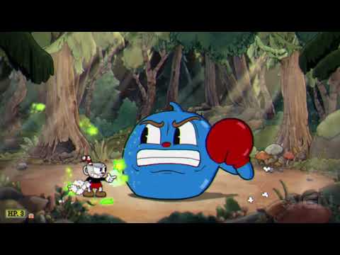 Cuphead Walkthrough - How to Beat Ruse of an Ooze (Goopy Le Grande)