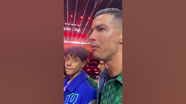 Cristiano Ronaldo isn't a fan of the cameras 📷 #DayOfReckoning 🇸🇦