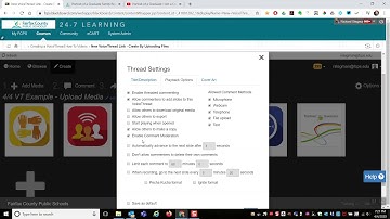 VoiceThread - Playback Options