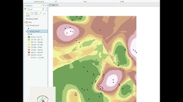 How to Create Spatial Interpolation Kriging  ArcGIS Pro #arcgispro #esri #arcgis  #map