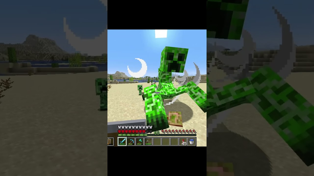 100 Tage Minecraft in einer Creeper Welt #minecraft #minecraftchallenge #minecraftsurvival