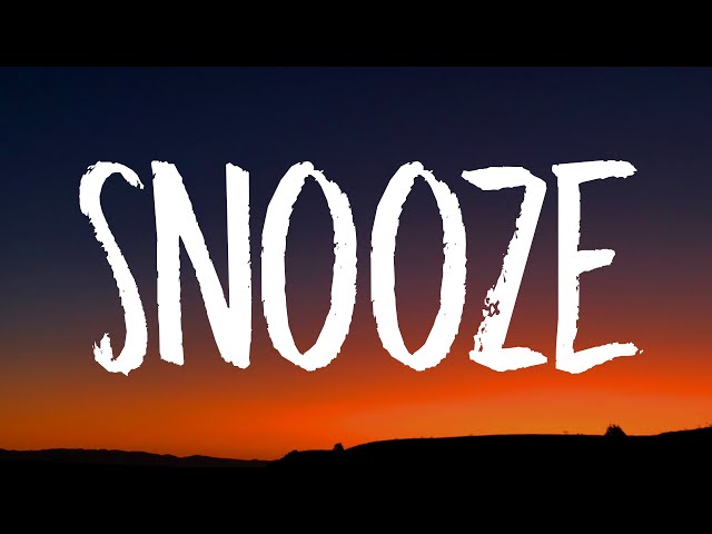 SZA - Snooze (Lyrics) class=