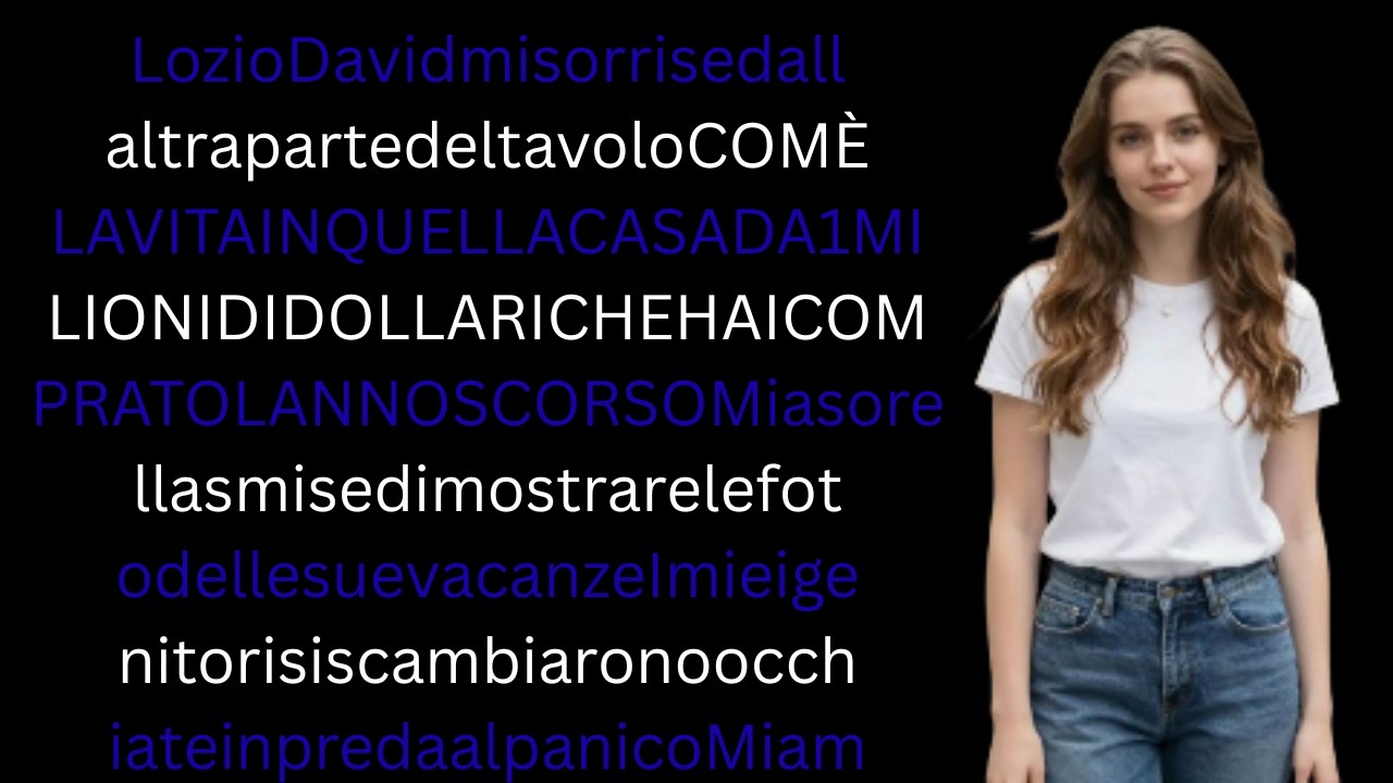 Alla Riunione di Famiglia Zio David ChieseLa Casa che Possiedi da 13 Milioni di DollariI Miei Genito