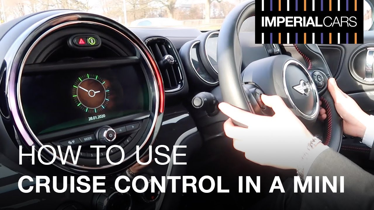 mini cooper 2018 cruise control