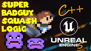 [UE5 - C++] How to Make Super Mario Badguy Squash Logic in Unreal Engine 5