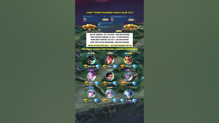 PERKIRAAN DISKON HARGA SKIN DI EVENT PROMO DIAMOND KUNING #MLBBCreator #MLBBALLSTAR #mobilelegends
