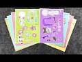 [🐾PAPER DIY🐾] Kuromi Fashion Sticker Book 🎀 Hello kitty &amp; Friends Sanrio My melody Cinnamoroll 💖