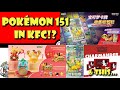 2025 Pokemon Chinese 151 Journey Collect Promo Pack - KFC Collaboration Booster