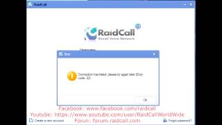 Raidcall June Maintenance Notice