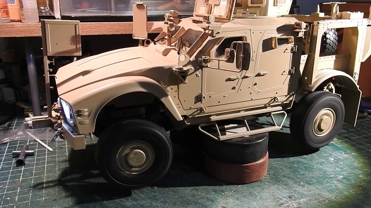 Trumpeter M-ATV MRAP RC - YouTube