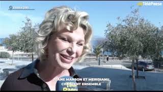 Jeane Manson &amp; Meridianu - Reportage et Interview sur (TéléPaese) [TV Show] - 15 fév. 2023