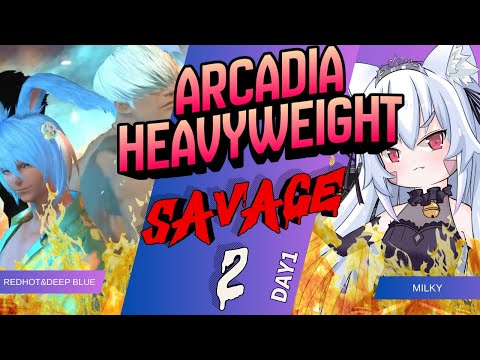 🔴677【FF14 7.4済みネタバレ注意】【GAIA Ifrit】アルカディアヘビー級零式2層挑戦してみる！　^ↀᴥↀ^【参加型】