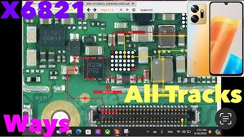 Infinix Zero 20 (X6821) Charging ways,Not Charging Problem,All Solutions,Tracks with Explanation💯✅