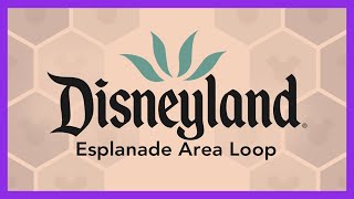 New Esplanade Area Loop - Disneyland