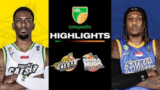 Highlight: Pacific Caesar Surabaya vs Satria Muda Pertamina | 15 March 2024 | IBL Tokopedia 2024