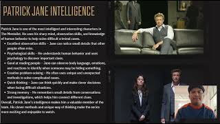 Assignment 1: make a review about tv series  The Mentalist