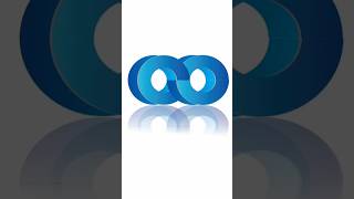 3D infinity symbol | Logo creation #coreldrawx3