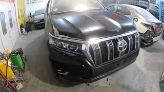 ⁣Toyota Land Cruiser Prado 150 Кузовной ремонт в Армении/Body repair in Armenia