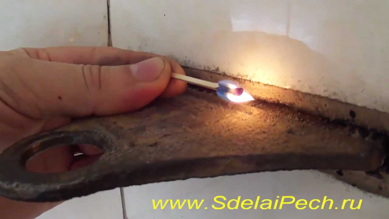 Разряжение в трубе. - YouTube