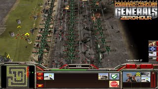 AOD Noobzillas Gambit v12 | 1 player (3 players Map) | Command and Conquer  Generals Zero Hour AOD by RTS GAMES LOVER 441 views 4 days ago 20 minutes
