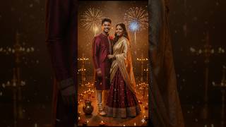 Diwali Special Gemini Photo Editing Prompt ✨️♥️#shorts #diwali2025 #gemini #trending screenshot 3