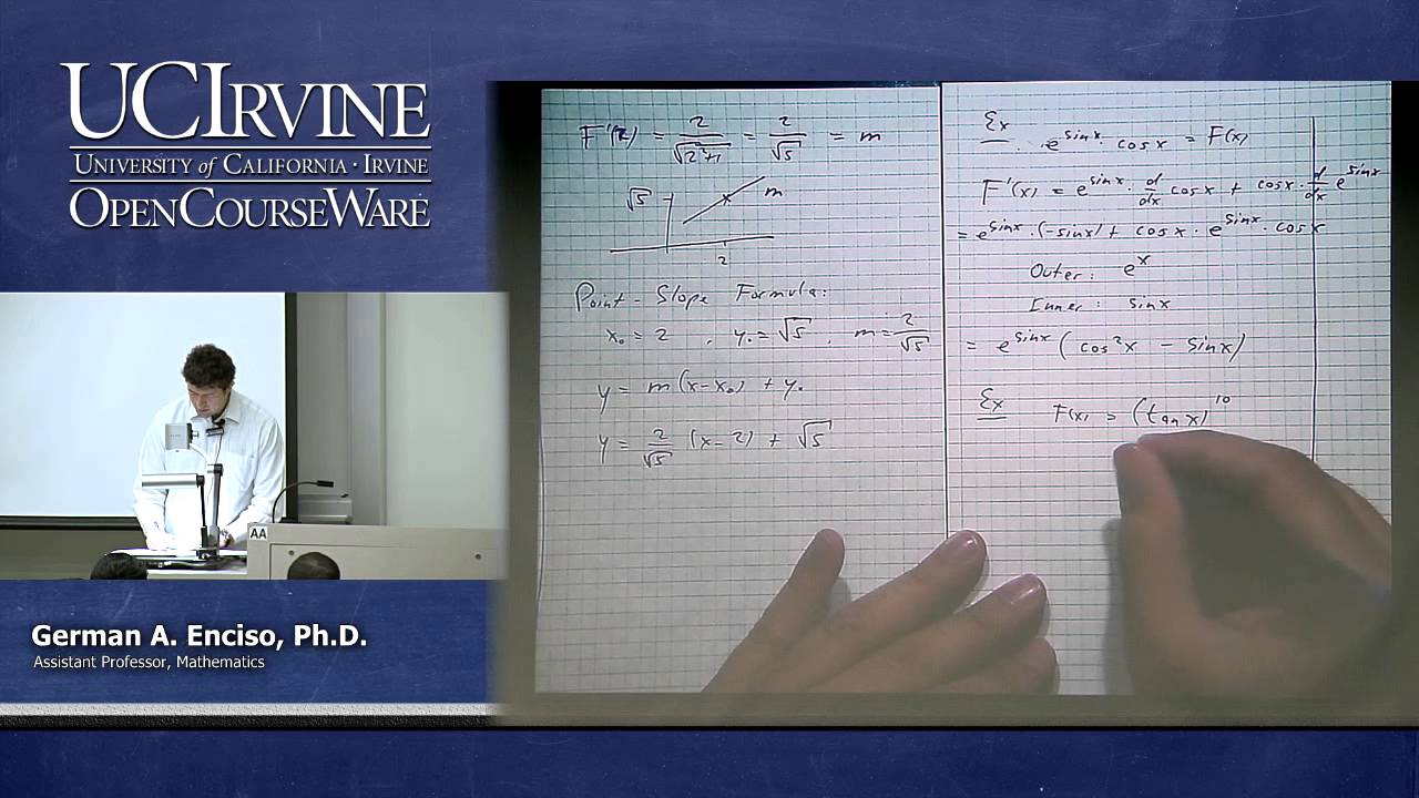 Math 2A. Calculus. Lecture 14. Chain Rule.