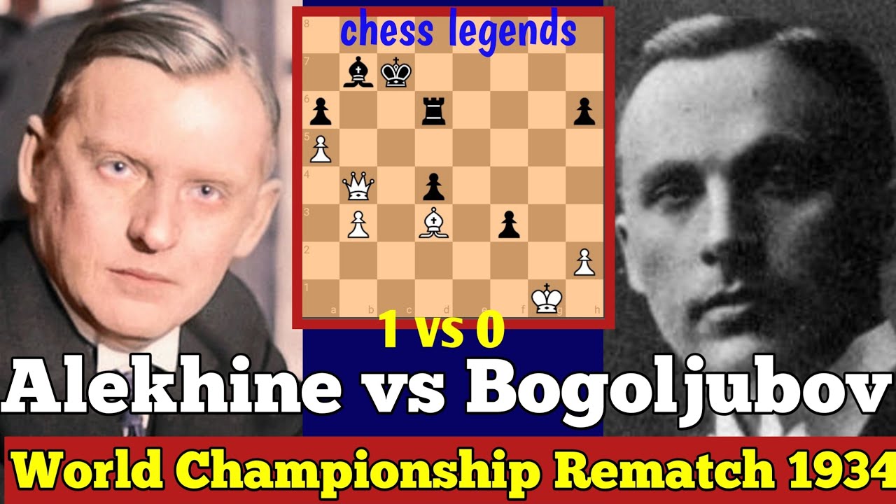 Alekhine - Bogoljubov World Championship Rematch (1934) chess event