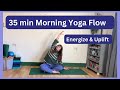 35 min morning yoga practice   energize  uplift  all levels