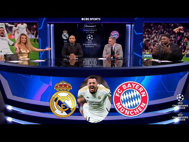 Real Madrid vs Bayern Munich 2-1 Crazy Comeback💥 Joselu Two Goals - Bellingham On Fire Reaction class=