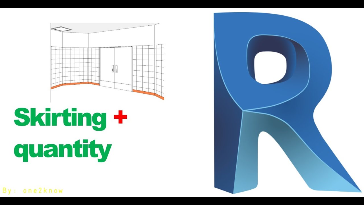 Revit Skirting with Quantity YouTube