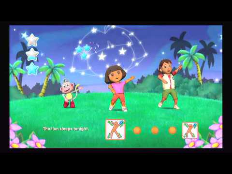 The Lion Sleeps Tonight - Nickelodeon Dance - Wii Workouts