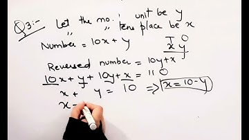 The sum of number of two digit & of the number formed by reversing  digits is 110 & the difference