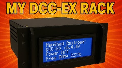 3D Printed Rack for DCC