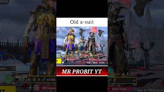 Old x-suit aura🍀#bgmi #pubg #xsuit #shorts