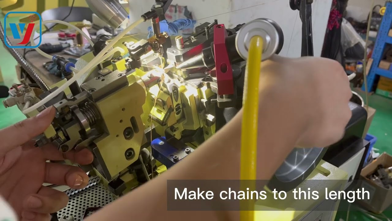 Chain Making Machine Auto Production Setting, How To Use Chain Making Machine?