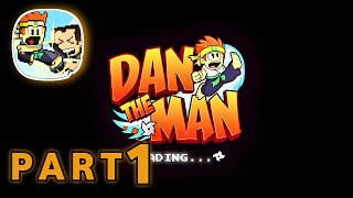 Dan The Man - Gameplay Walkthrough Part 1- TickerX (iOS, Android)
