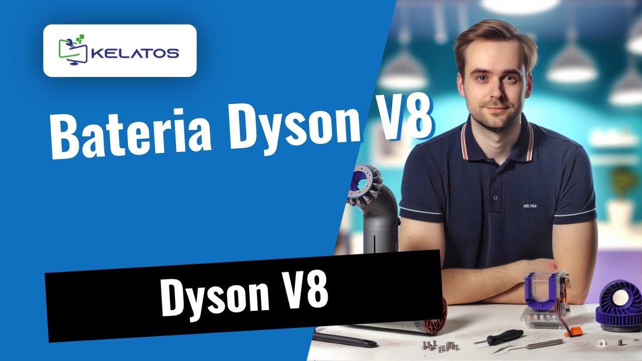 A sua Dyson V8 não liga? 🔋 Mudança de bateria compatível