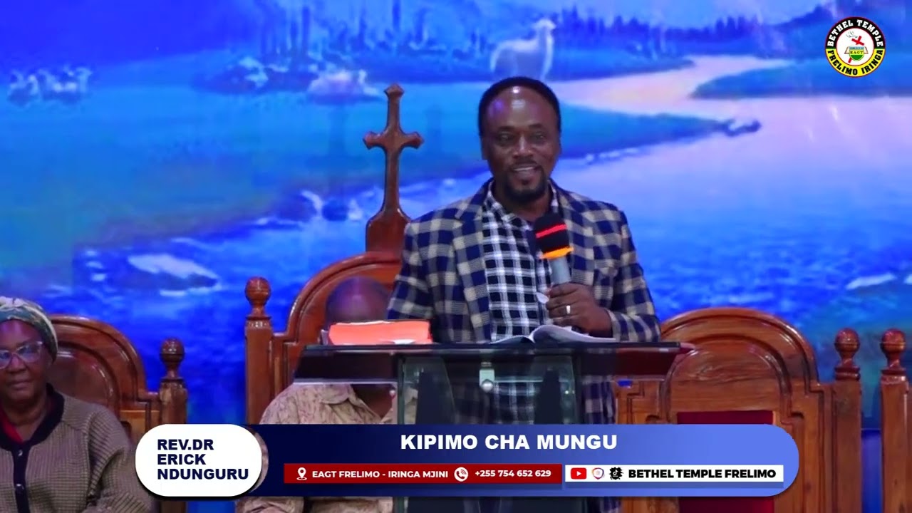 REV.DR ERICK NDUNGURU  _-_ SEMINA YA ROHO MTAKATIFU ( DAY 6)