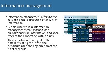 airport functions and airline organizational structure (16951A2171)