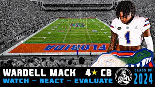 Full 4⭐ CB: Wardell Mack | Highlight Review | #Florida Commit | #WRE24 Guide