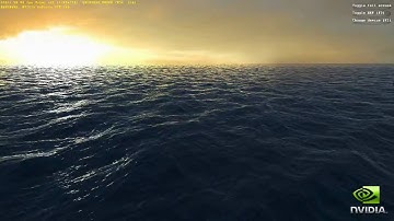 NVIDIA Demo: Real-time Ocean Simulation using DirectCompute