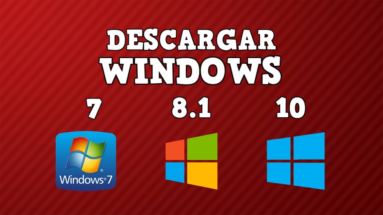 Como descargar Windows 7, 8.1 y 10 de manera GRATIS y Legal. - YouTube