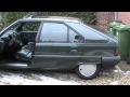 Citroen BX TZD TURBO diesel Cold start