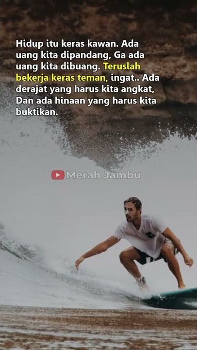 Ingat, ada derajat yang harus kita angkat | Story wa kata bijak