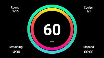 Tabata Timer 60/30 - HIIT Timer 60/30 - Interval Timer 60/30